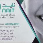 Horaire Dentiste Nait Fatiha chez Dentaire AKONADE Centre Dr.