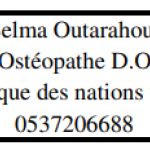 Horaire Ostéopathe outarahout osteopathe selma